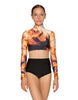 On Fire LS Crop Top - Hamilton Theatrical