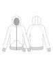 Custom Inked Team Full Zip Hoody - Hamilton Theatrical