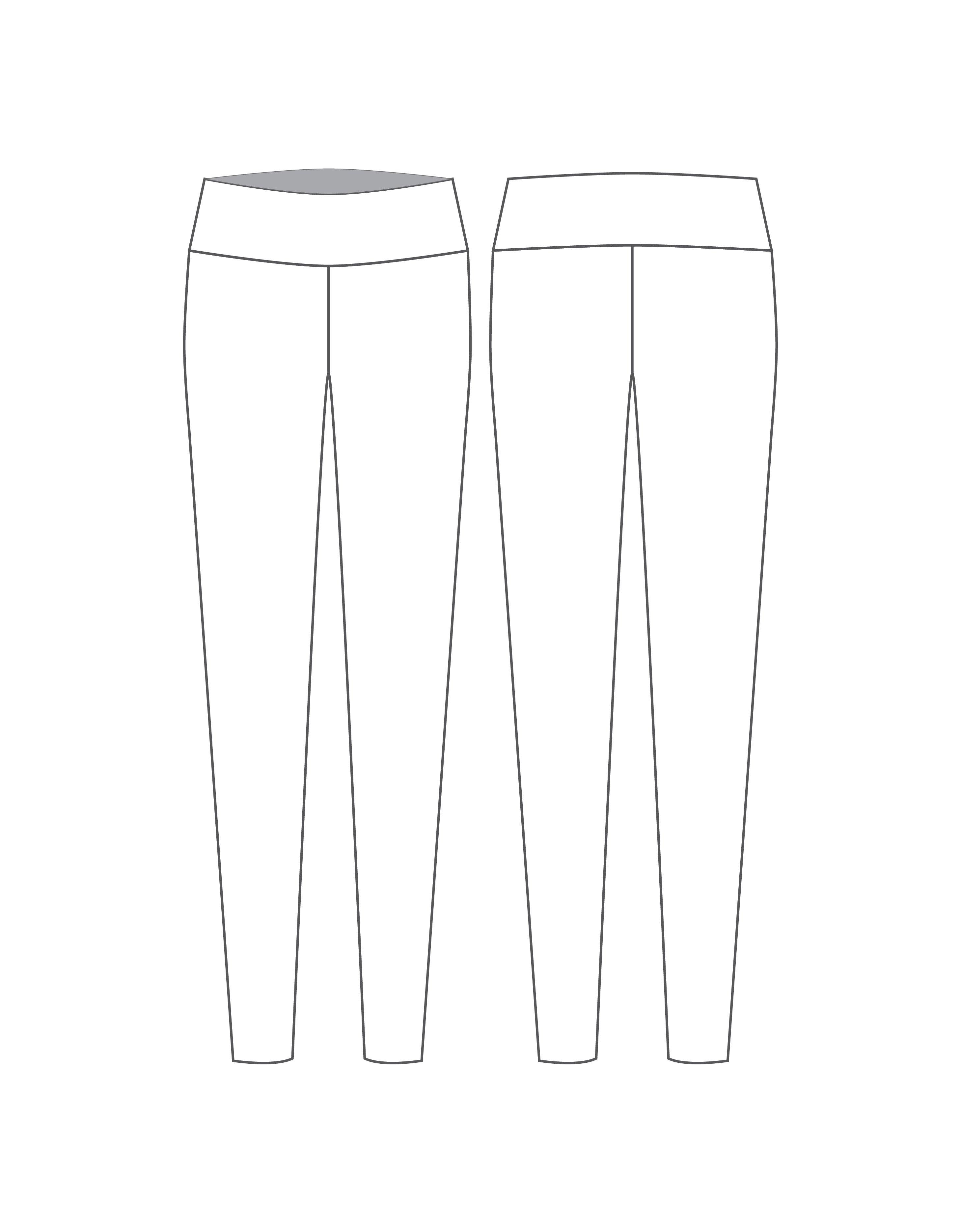 Custom Inked Team Yoga Legging - Hamilton Theatrical