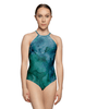 Watercolours Halter Leotard - Hamilton Theatrical