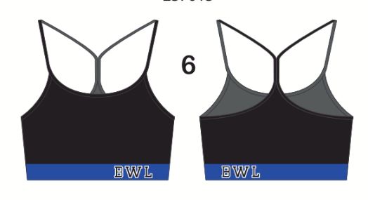Broadway Lights Popcolour Racer Strap Crop