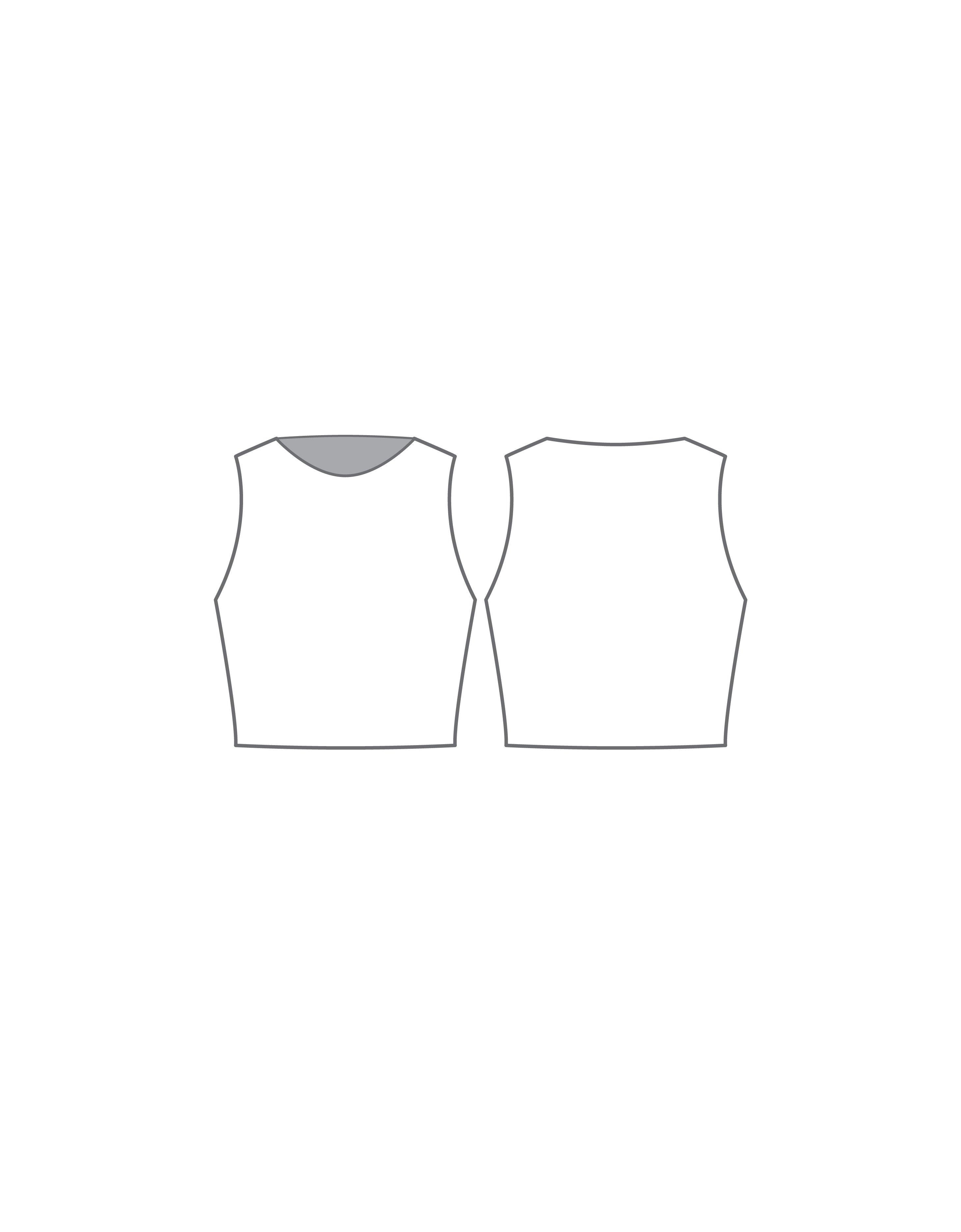 Elite Sleeveless Crop - Hamilton Theatrical