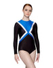 Colour Block LS Keyhole Back Leotard - Hamilton Theatrical
