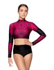 Dynasty LS Tneck Crop Top - Hamilton Theatrical