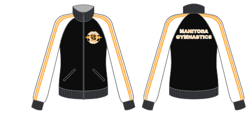 Manitoba Gymnastics Stripes Jockey Jacket - Hamilton Theatrical